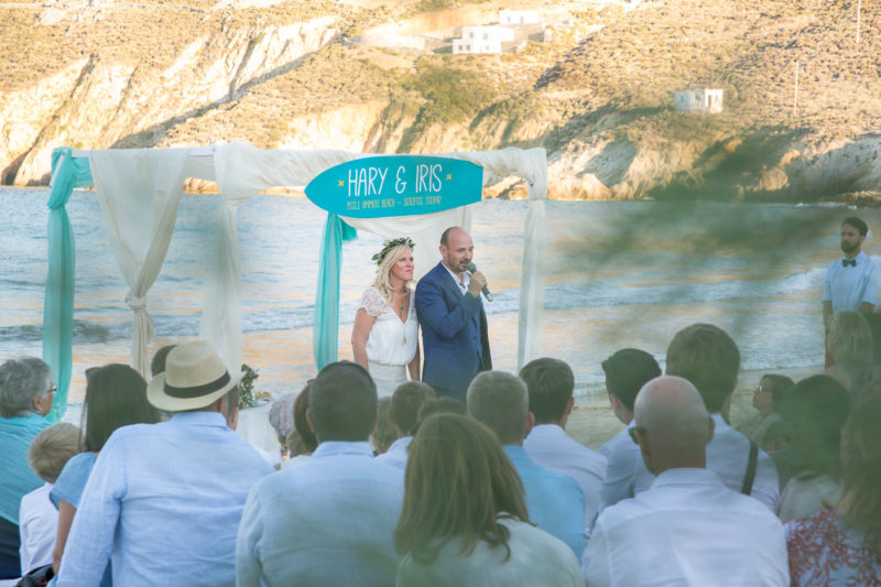 Φωτογράφηση μποέμ γάμου στην Σέριφο
