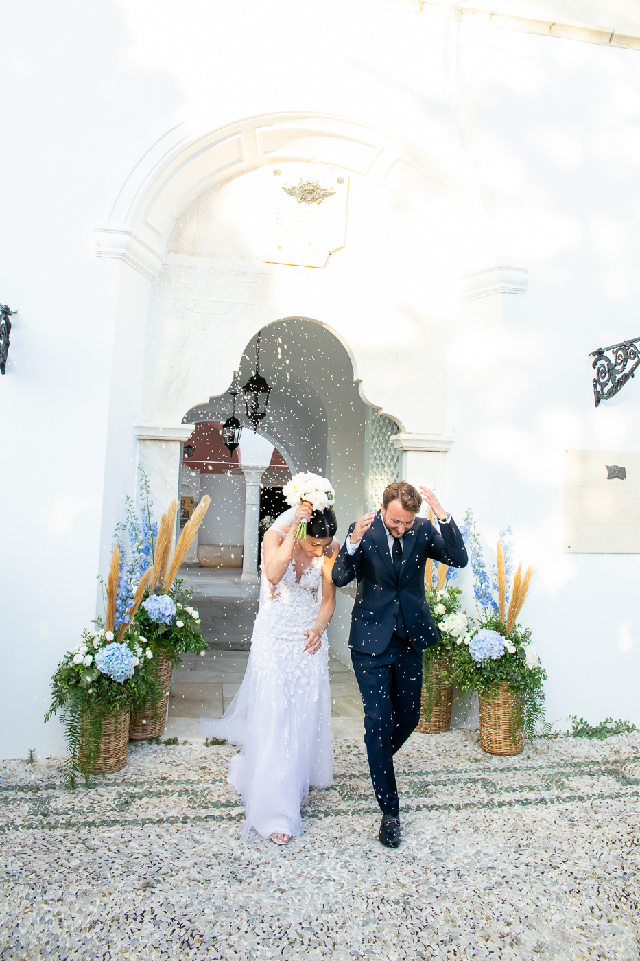 Wedding day in Spetses
